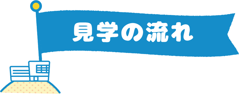 見学の流れ